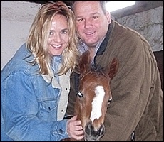 Mandy and Manny Testa with Detzky's Darling by Bezrin, now a 5-time winner