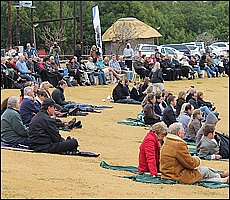 Spectators, including many dignitaries. Image: Michael Marnewick