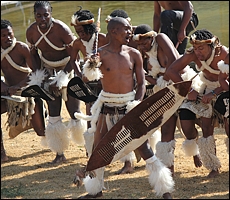 Summerhill's Zulu dancers. Image: Michael Marnewick