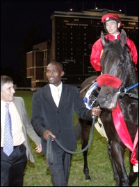 The Apache after a win at Greyville - Image: Gold Circle