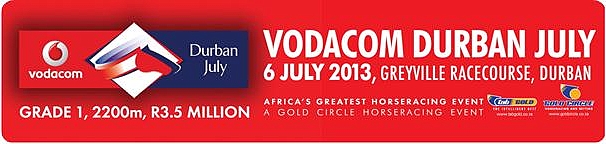 Vodacom Durban July First Supplementary Entries - 14 May 2013