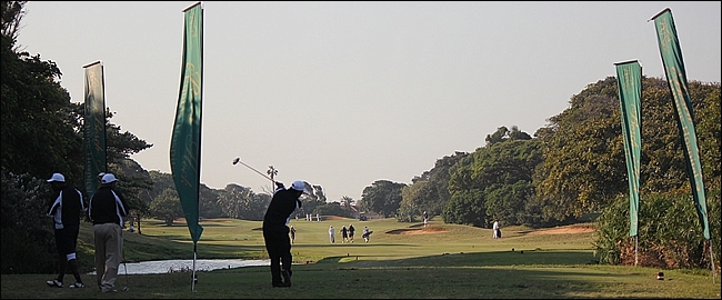 Bosch Hoek Equine Hospital sponsored hole at the KZN Breeders Golf Day, Beachwood Country Club. Image: Candiese Marnewick