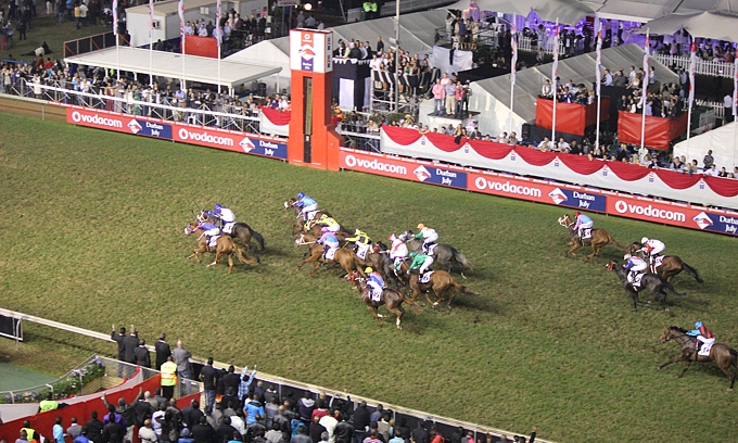  Ace Antonius taking home the inaugural running of the KZN Yearling Sale Million. Image: Candiese Marnewick
