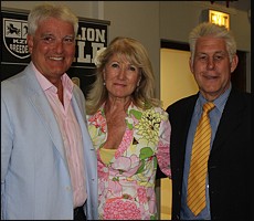 Best dressed couple, Vibeke and Mike Meehan with Koos De Klerk. Image: Candiese Marnewick