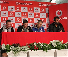 Panel discussion comprising of Kevin Shea, Gavin Van Zyl, Garth Puller and Paul Lafferty. Image: Candiese Marnewick