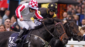 Slade Power winning the Diamond Jubilee, a great-grandson of Spectrum.