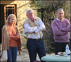 Jane Trotter, Robin Scott and Robert Mauvis. Image: Candiese Marnewick