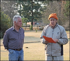 Koos De Klerk and Neil Sykes. Image: Candiese Marnewick